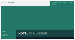 Desktop Screenshot of hotelahorn.de